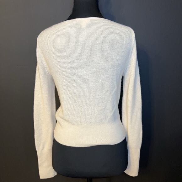 J.CREW Women's Long Sleeve 100% Cashmere Cardigan Sweater - Picture 2 of 3